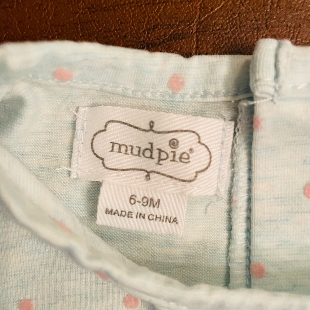 Mud Pie Santas One Piece - Size 6-9 Months - Picture 2 of 5